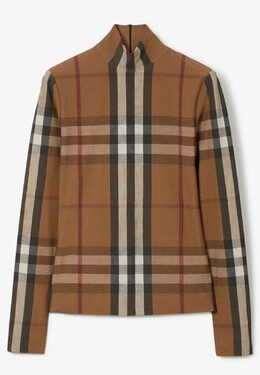 Burberry: Трикотажный свитер 