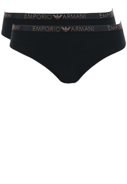 Emporio Armani: Чёрные трусы 