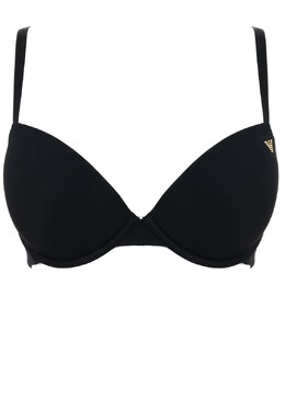 Emporio Armani Underwear: Чёрный бюстгальтер 