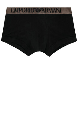 Emporio Armani Underwear: Чёрные трусы 