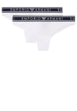 Emporio Armani Underwear: Белые трусы 