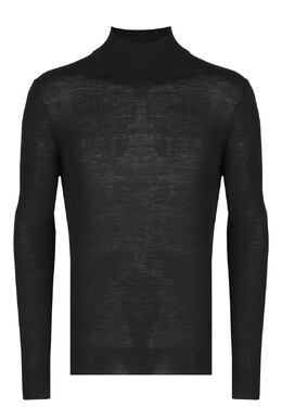 Emporio Armani: Трикотажный свитер 