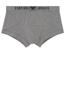 Emporio Armani Underwear: Серые трусы 