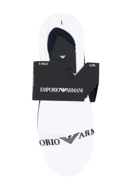 Emporio Armani Underwear: Белые носки 