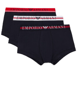 Emporio Armani Underwear: Синие трусы 