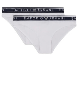 Emporio Armani Underwear: Белые трусы 