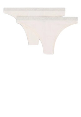 Emporio Armani Underwear: Бежевые трусы 