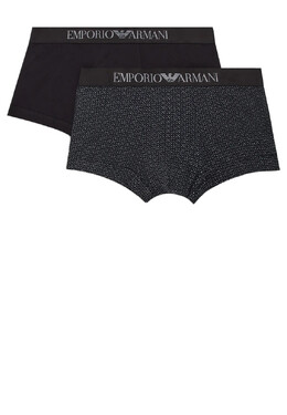 Emporio Armani Underwear: Чёрные трусы 