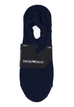 Emporio Armani Underwear: Голубые носки 