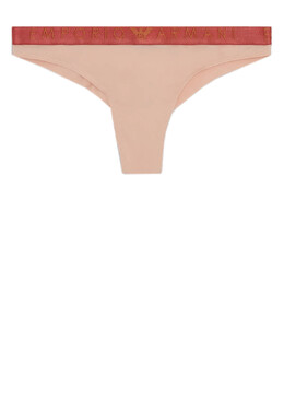 Emporio Armani Underwear: Бежевые трусы 