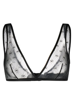 Emporio Armani Underwear: Чёрный бюстгальтер 