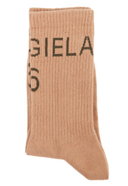 Mm6 Maison Margiela: Коричневые носки 