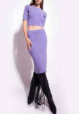 Pinko: Фиолетовый костюм 