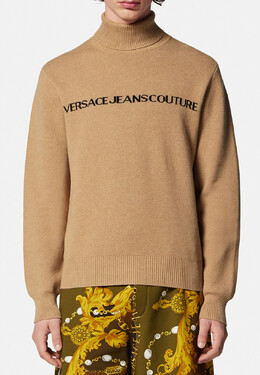 Versace Jeans Couture: Трикотажный свитер 