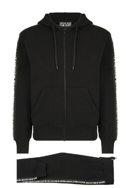 Versace Jeans Couture: Чёрный костюм 