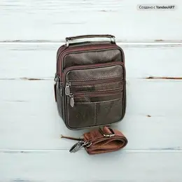 Skin: Коричневая сумка 