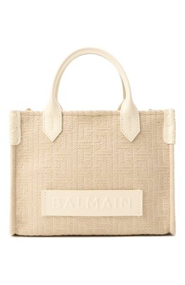 Balmain: Бежевая сумка  B-Army