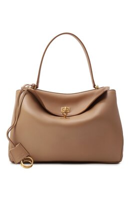 Balenciaga: Бежевая сумка 