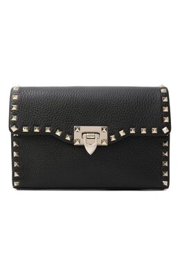 Valentino: Чёрная сумка  Rockstud