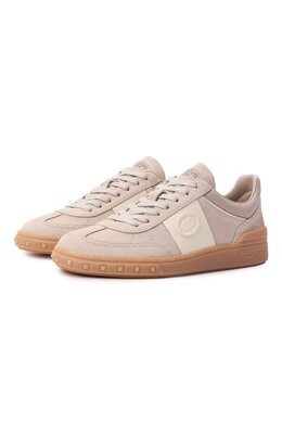 Valentino: Бежевые кеды 