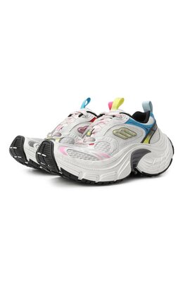 Balenciaga: Белые кроссовки 