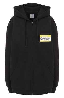 VETEMENTS: Хлопковая толстовка 