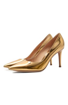Gianvito Rossi: Золотые туфли  Gianvito 85