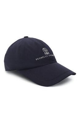 Brunello Cucinelli: Синяя кепка 