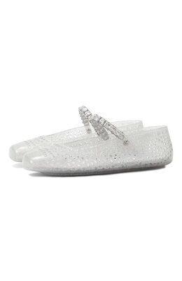 Jimmy Choo: Прозрачные балетки 