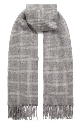 Brunello Cucinelli: Шарф в клетку 