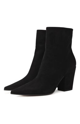 Gianvito Rossi: Чёрные ботинки 