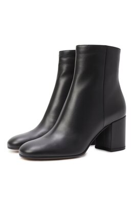 Gianvito Rossi: Чёрные ботинки 