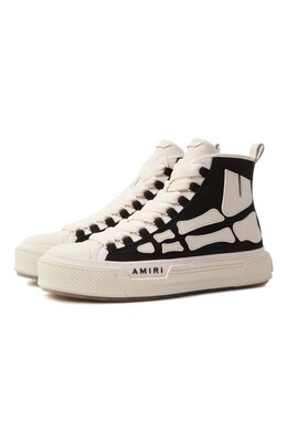 Amiri: Чёрные кеды  Skel