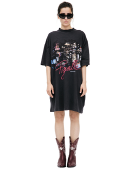 Balenciaga: Футболка оверсайз 