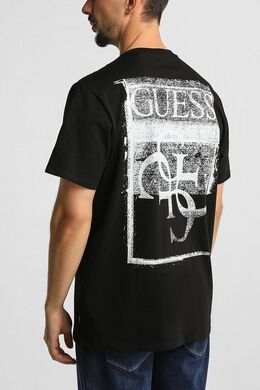 Guess: Хлопковая футболка 
