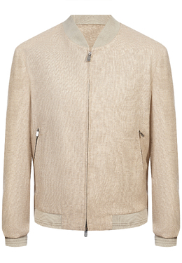 CORNELIANI: Бежевая куртка 