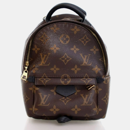 Louis Vuitton: Коричневый рюкзак 