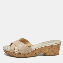 Jimmy Choo: Розовые сандалии 