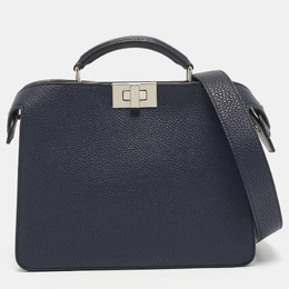 Fendi: Синяя сумка  Peekaboo ISeeU