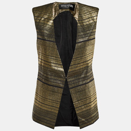 Balmain: Шёлковый жилет 