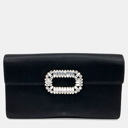 Roger Vivier: Чёрный клатч 