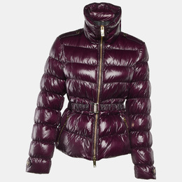 Burberry: Фиолетовая куртка 