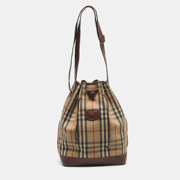 Burberry: Коричневая сумка 
