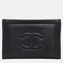 Chanel: Чёрный картхолдер 