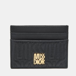 Dior: Чёрный картхолдер 