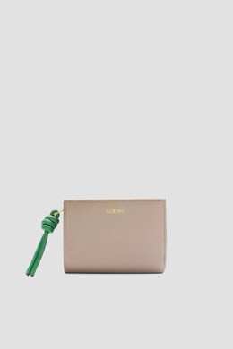 Loewe: Бежевый картхолдер 
