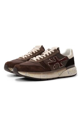 Premiata: Коричневые кроссовки  Mick