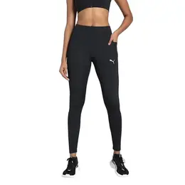 PUMA: Чёрные легинсы  Evostripe