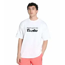 PUMA: Белая футболка  Ess