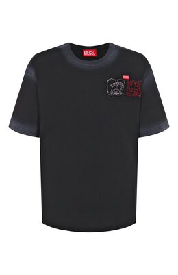 Diesel: Хлопковая футболка 